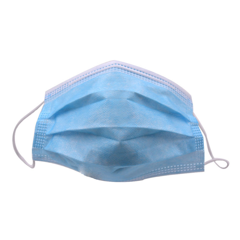 Diş Yetişkin Tek Kullanımlık Tıbbi Maske / Sıhhi Cerrahi Tek Kullanımlık Maske 3 Kat