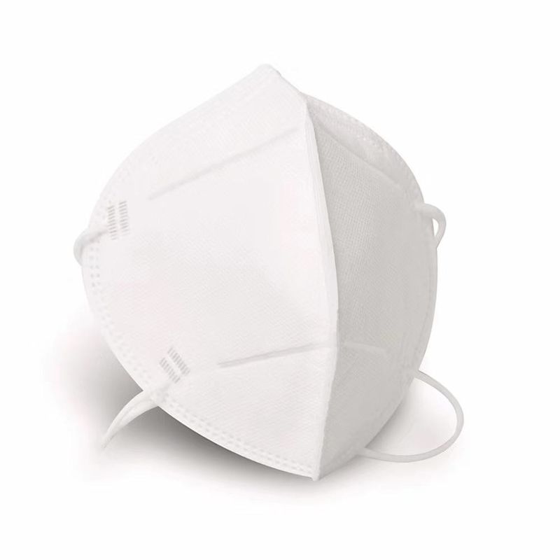 Tek kullanımlık Nonwoven FFP2 Toz Maskesi / Kulak Askısı Tarzı Yarım Yüz Katlanabilir N95 Maskesi