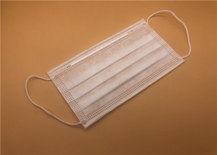 Katman Tek Kullanımlık Cerrahi Tek Kullanımlık Maske Anti Bakteriyel 17.5cm * 9.5cm Boyut