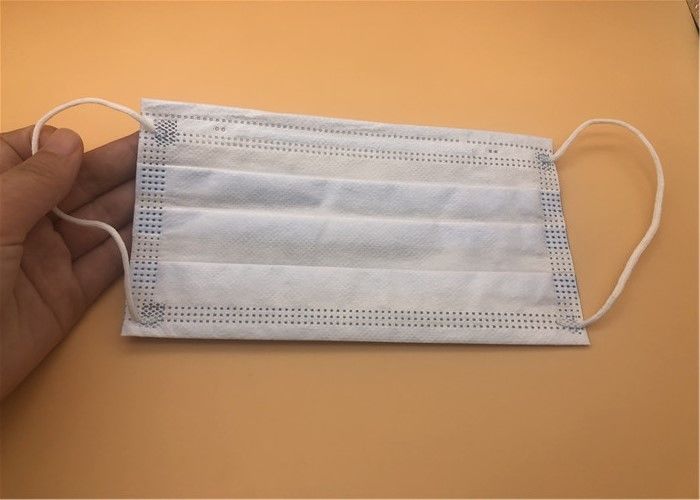 Elastik Kulak Askısı 3 Kat Tek Kullanımlık Yüz Maskesi / Hava Kirliliği Koruma Maskesi