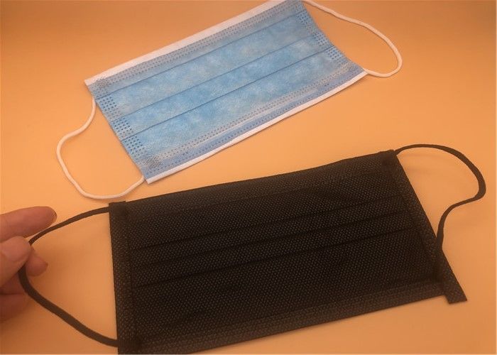 Son derece Yumuşak Tek Kullanımlık Yüz Maskeleri / Tek Kullanımlık Mavi Kulak Askısı Yüz Maskesi