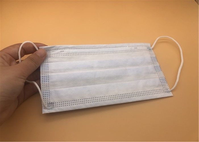Kişisel Koruyucu Kullanım İçin Dokusuz Tek Kullanımlık Ağız Maskesi Yüksek Nefes Alabilirlik