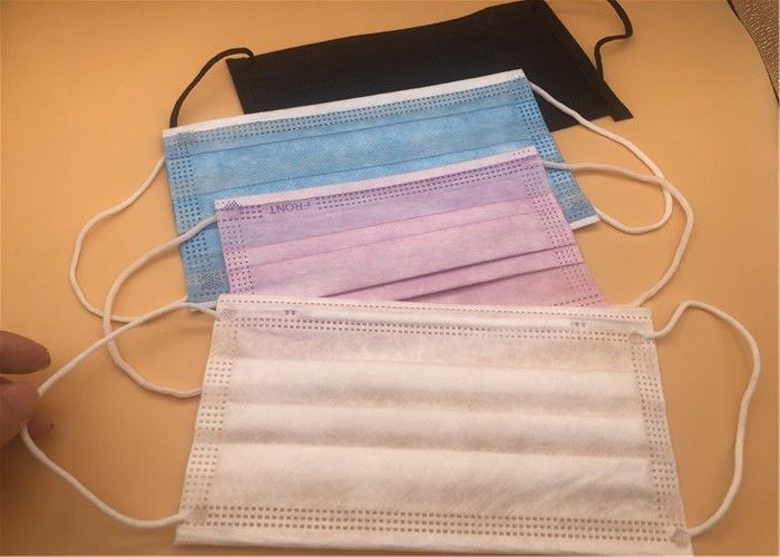 Steril 3 Kat Cerrahi Maske Güvenlik Koruyucu Kirlilik Yüksek Filtrasyon Verimliliği