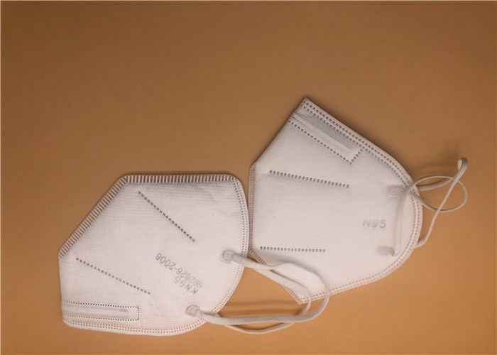 Günlük Bakım N95 Tıbbi Maske / Kulak Döngüsü Veya Kravatlı N95 Tek Kullanımlık Maske
